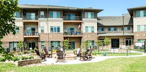 Community Fire Pits at the Sterling at Prairie Trail in Ankeny, IA