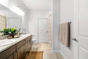 Large one and two bedroom apartment homes at Page Living at Pinnacle Hills in Rogers, AR