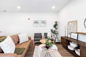 Large one and two bedroom senior-living apartment homes at Page Living at Pinnacle Hills in Rogers, AR