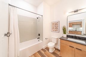 Contemporary one and two bedroom apartment homes at Coler Crossing in Bentonville, AR