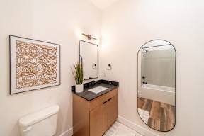 Contemporary one and two bedroom apartment homes at Coler Crossing in Bentonville, AR