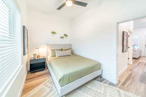 Contemporary one and two bedroom apartment homes at Coler Crossing in Bentonville, AR