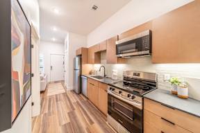 Contemporary one and two bedroom apartment homes at Coler Crossing in Bentonville, AR