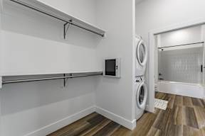 Contemporary one and two bedroom apartment homes at Coler Crossing in Bentonville, AR