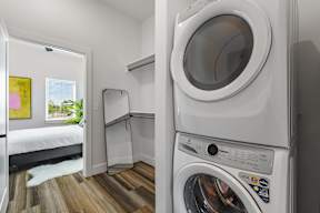 Contemporary one and two bedroom apartment homes at Coler Crossing in Bentonville, AR