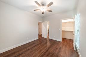 Two and three-bedroom townhomes featuring premium appliances, LVT flooring, garages, custom countertops, custom cabinetry and more at Hawthorne Grove in Rogers, AR