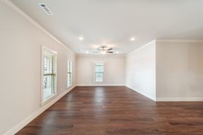 Two and three-bedroom townhomes featuring premium appliances, LVT flooring, garages, custom countertops, custom cabinetry and more at Hawthorne Grove in Rogers, AR