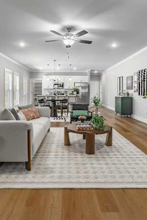 Two and three-bedroom townhomes featuring premium appliances, LVT flooring, garages, custom countertops, custom cabinetry and more at Hawthorne Grove in Rogers, AR
