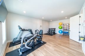 Fitness Center at Hawthorne Heights in Bentonville, AR