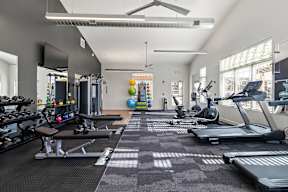 Fitness Center at Page Living at Pinnacle Hills in Rogers, AR