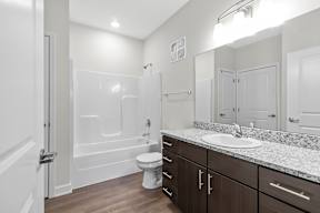 Large one and two bedroom apartment homes at Page Living at Pinnacle Hills in Rogers, AR