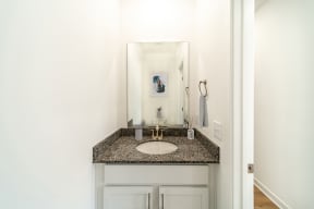 Bathroom at Shadowbrooke Village in Rogers, AR