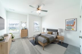 Bedroom at Shadowbrooke Village in Rogers, AR