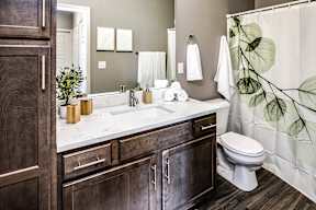 Bathroom at Sterling at Prairie Trail in Ankeny, IA