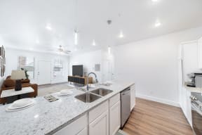 Kitchen with premium appliances at The Benton in Pea Ridge, AR