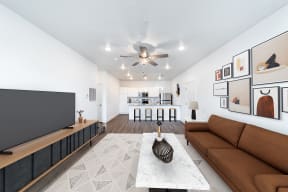 Living Room at The Benton in Pea Ridge, AR