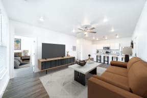 Living Room at The Benton in Pea Ridge, AR