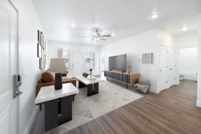 Living Room at The Benton in Pea Ridge, AR