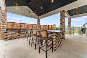 Outdoor Resident Lounge at The Benton in Pea Ridge, AR