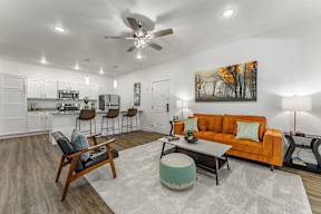 Living room at The Benton in Pea Ridge, AR