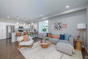 Spacious Living Room at The Boulevard in Joplin, MO