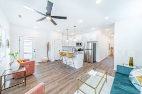 Living Room at The Grove in Rogers, AR