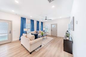 Living Room at The Grove in Rogers, AR