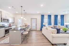Living Room at The Grove in Rogers, AR