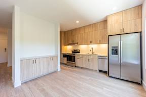 Studio, one and two bedroom apartment homes at The Howard East Central in Bentonville, AR