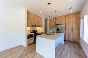 Studio, one and two bedroom apartment homes at The Howard East Central in Bentonville, AR