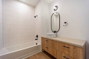 Studio, one and two bedroom apartment homes at The Howard East Central in Bentonville, AR