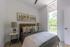 Studio, one and two bedroom apartment homes at The Howard East Central in Bentonville, AR