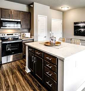 Kitchen at Sterling Prairie Trail in Ankeny, IA
