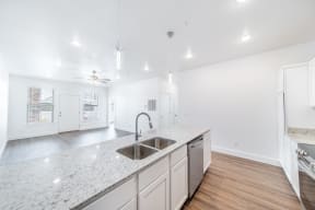 Kitchen with Granite Countertops at The Benton in Pea Ridge, AR
