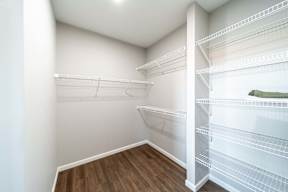 Walk-in closet at The Boulevard in Joplin, MO