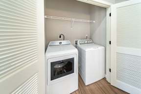 Full-size in-unit washer and dryer at The Boulevard in Joplin, MO