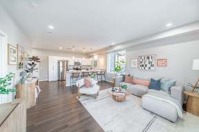 Spacious Living Room at The Boulevard in Joplin, MO