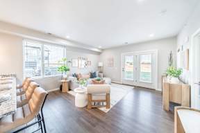 Spacious Living Room at The Boulevard in Joplin, MO