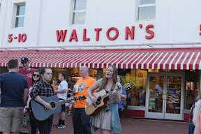 Walton's Museum in Bentonville, AR just minutes from Crystal Flats