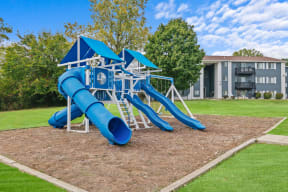 our apartments have a playground for kids to play
