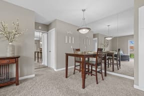 Elegant Dining Space at Apple Ridge Apartments - Livonia, MI, Michigan
