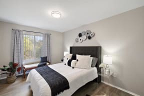 Bedroom at Residences at Grand Blanc Apartments - Grand Blanc, MI, Grand Blanc Twp, MI, 48507