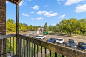 Private Balcony at Residences at Grand Blanc Apartments - Grand Blanc, MI, Grand Blanc Twp