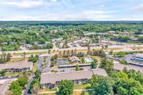 Aerial View at Edge At Farmington Hills - Farmington Hills, MI, Farmington Hills, 48334