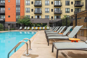 the pool at Be @ Axon Green, Minnesota, 55416