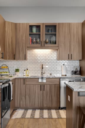 Kitchen - Nuvelo at Parkside Apartment in Apple Valley, MN
