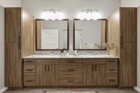 Nuvelo at Parkside Apartments in Apple Valley, MN Bathroom