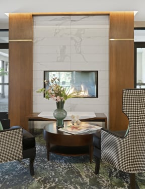 Nuvelo at Parkside Lobby & Fireplace