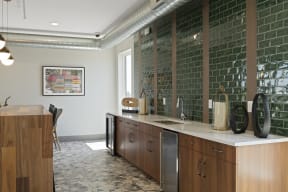 Rooftop Lounge at Nuvelo at Parkside Apartments