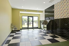 Dog Wash at Nuvelo at Parkside Apartments in Apple Valley